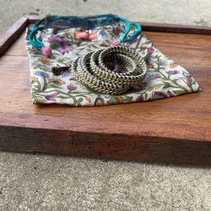 Chan Luu Brass Chain Wrap Bracelet